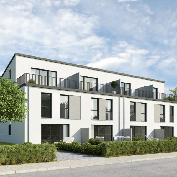 Moderne Neubau-Reihenhäuser als langfristige Kapitalanlage